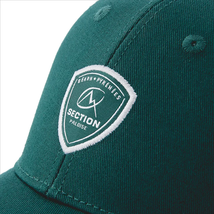 Casquette blason trucker verte - Image 4