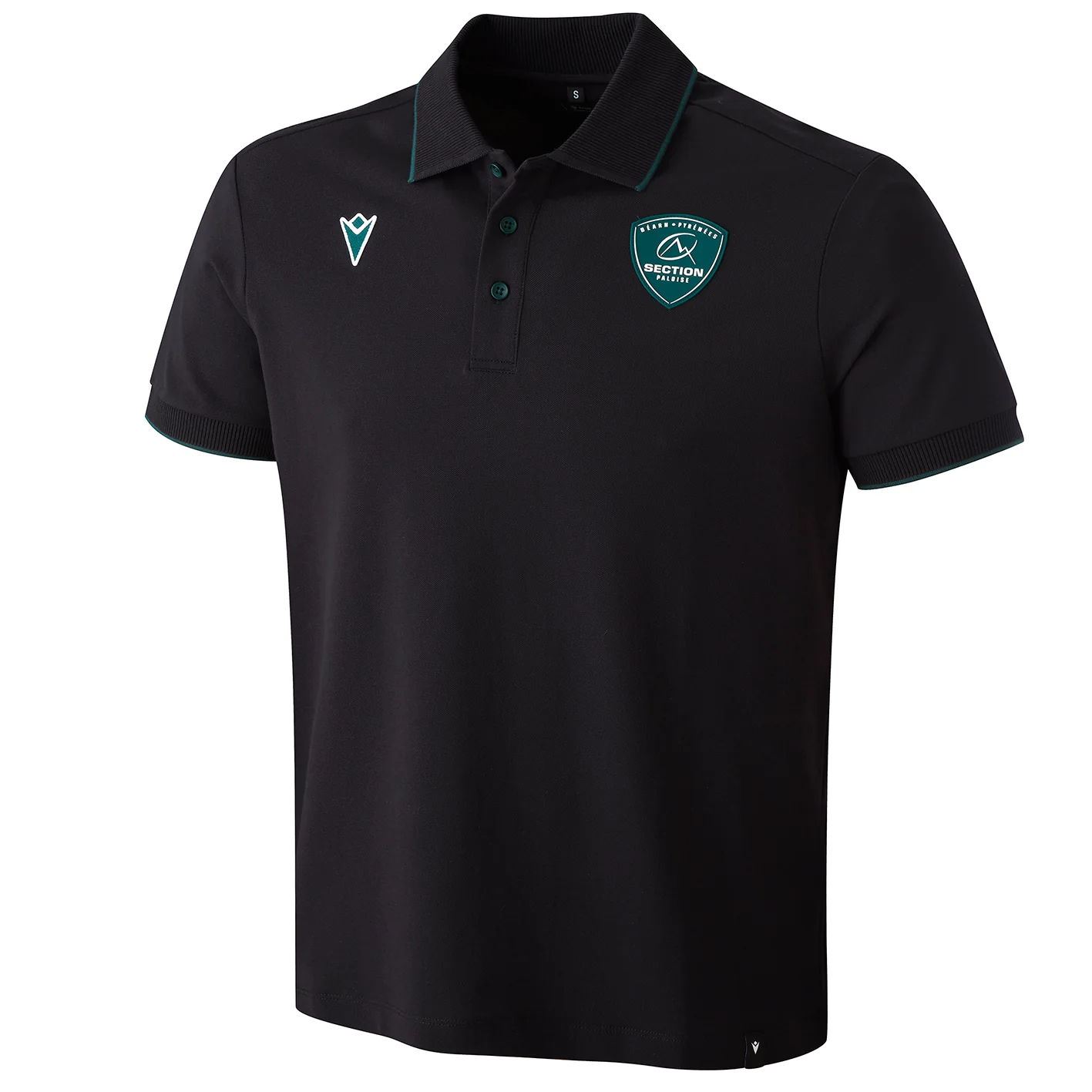 Polo noir staff Macron - 2025/2026 - Image 3
