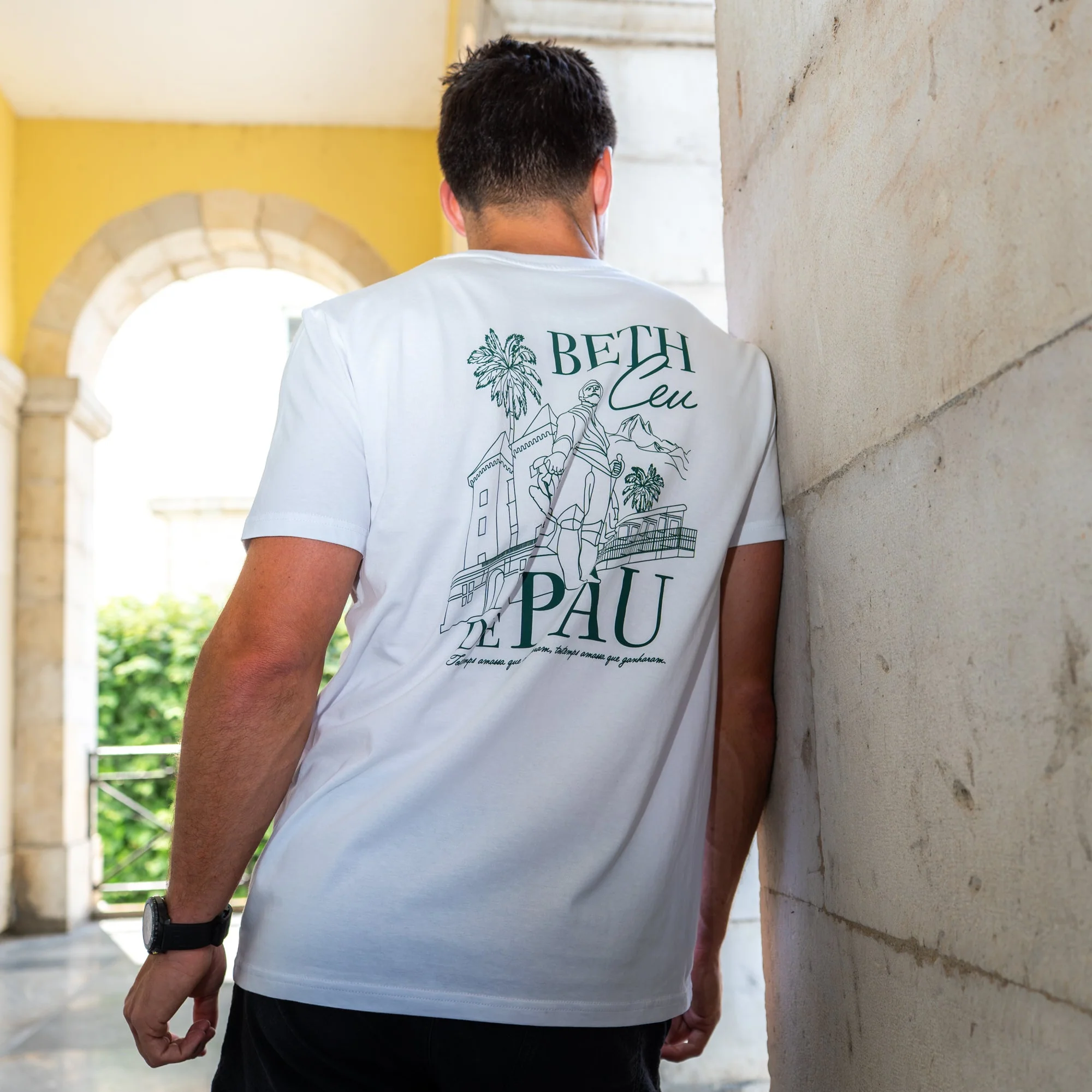 T-shirt Henri Blanc 2026/2027 - Image 3