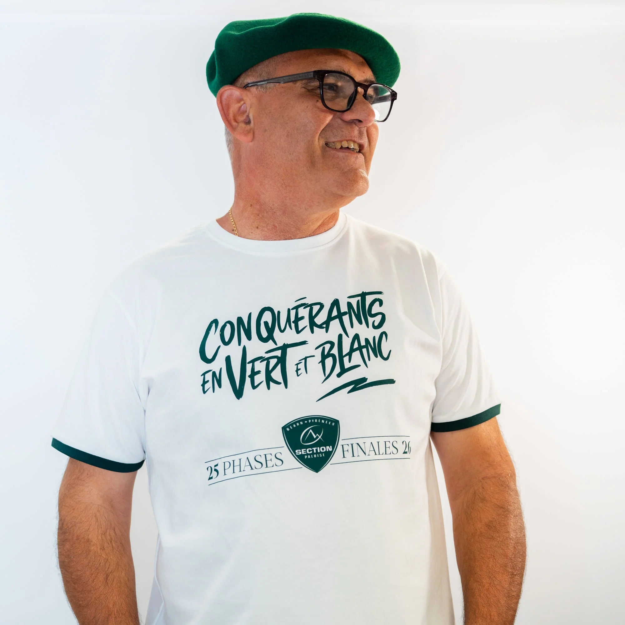 T-shirt Blanc Enfant Phases Finales - 2025/2026 - Image 5