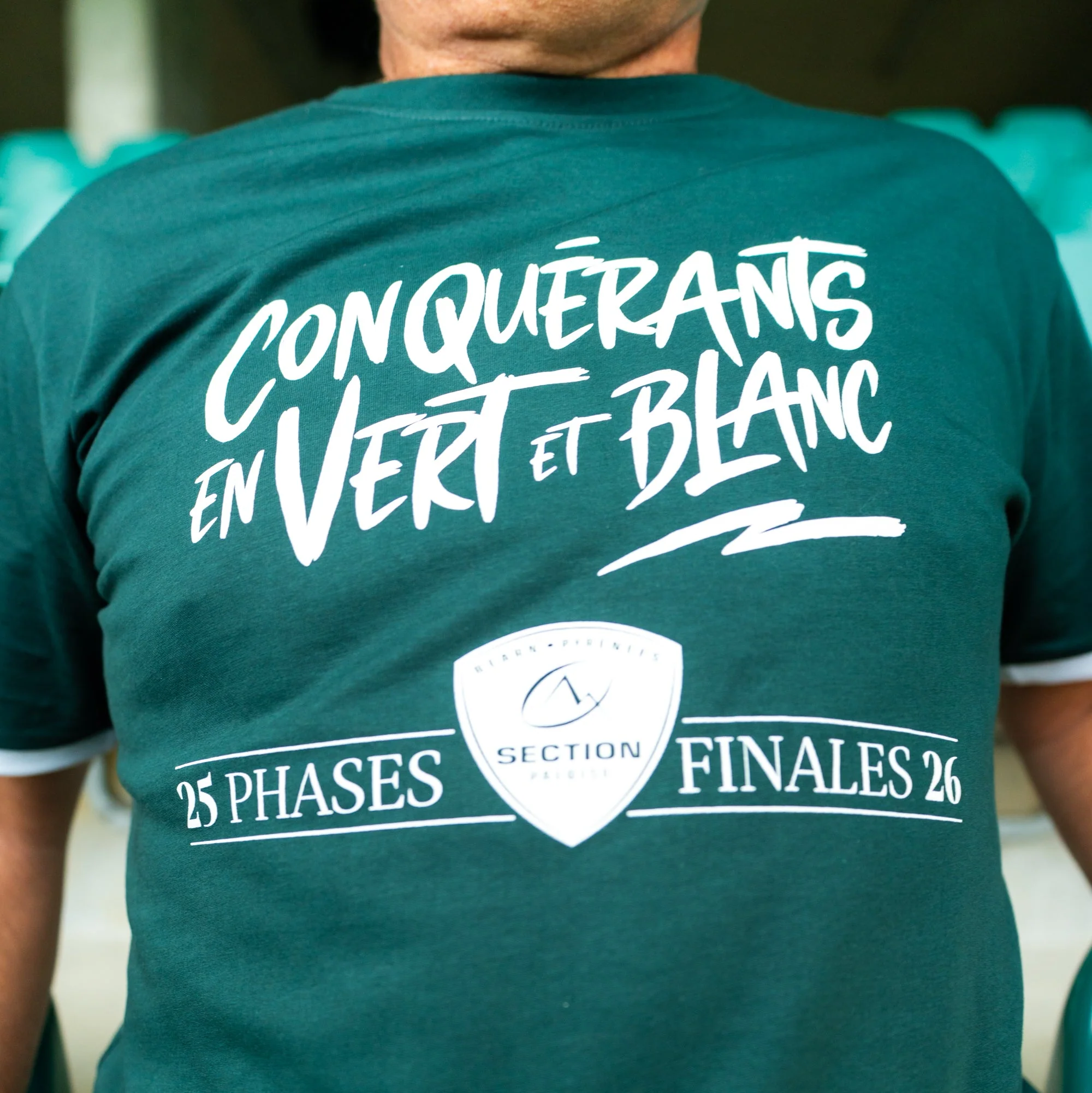 T-shirt Enfant Vert Phases Finales - 2025/2026 - Image 3