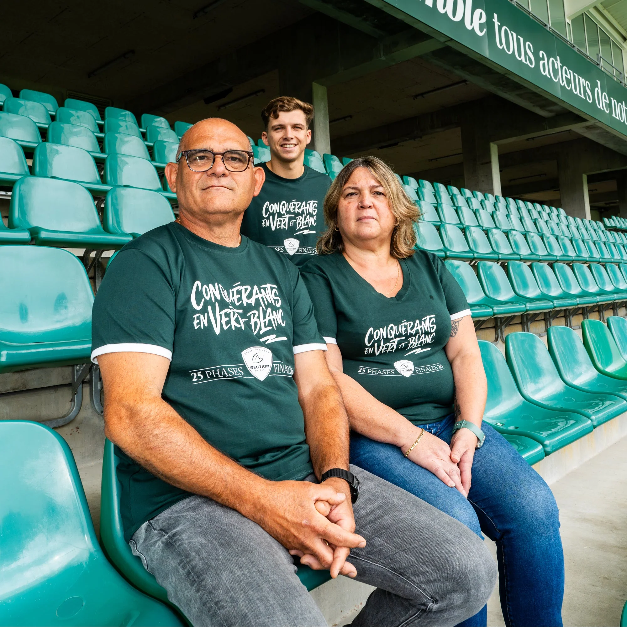 T-shirt Enfant Vert Phases Finales - 2025/2026 - Image 4